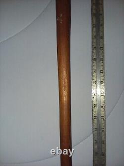 CANE /WALKING STICK Wood-The Middle Finger/Bird Gesture Hand carved Vintage Rare