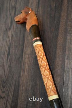 Canes Walking Sticks Wood Reeds Cane Wooden Hand-Carved Carving Handmade Cane