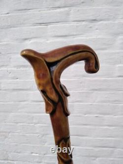 Canes and walking sticks Dolphin walking cane Hand carved dolphin walking stick