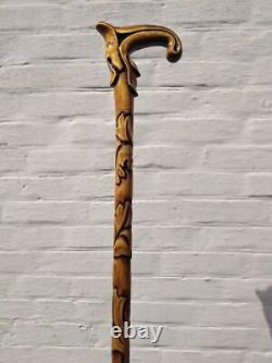 Canes and walking sticks Dolphin walking cane Hand carved dolphin walking stick