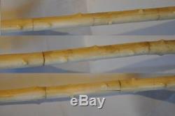 Canne Ancienne De Marin Antique Sailor Carved Walking Cane Stick XIX