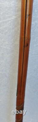 Carved Chinese Bamboo Walking Stick