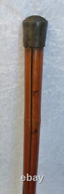 Carved Chinese Bamboo Walking Stick