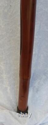 Carved Chinese Bamboo Walking Stick