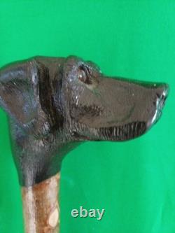 Carved Figure Of A Gun Dog