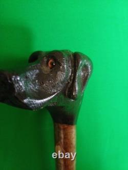 Carved Figure Of A Gun Dog