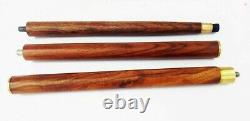 Carved STAINED CONTINENTAL Wood working Handle Walking Stick