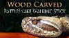 Carving And Painting A Rattlesnake Walking Stick