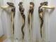 Design Toscano Mermaid Walking Stick Handmade Carving Work Big Stick