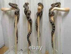 Design Toscano Mermaid Walking Stick Handmade Carving Work Big Stick