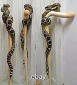 Design Toscano Mermaid Walking Stick Handmade Carving Work Big Stick
