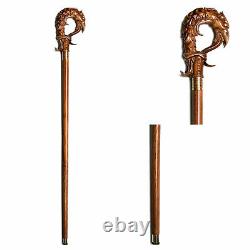 Designer Walking canes Walking Stick Dragon Dear Walking cane Hand Carved