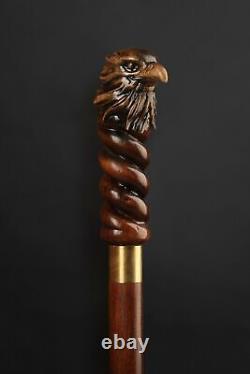 Designer Walking canes Walking Stick Eagle Walking cane Hand Carved Christmas Gi