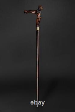 Designer Walking canes Walking Stick Ram Exclusive Walking cane Hand Carved Gift