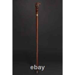 Eagle Hand Carved Wooden Walking Stick Eagle Handle Walking Cane Christmas Best