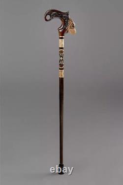 Eagle Walking Cane Carved Wooden Cane Fashionable Walking Stick Costume