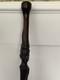 Ebony African Carved Walking Stick