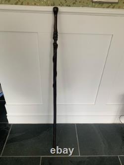Ebony African Carved Walking Stick