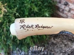 Exquisite Hand Carved Walking Stick Noah's Ark Rick Rodgers Custom Carving