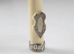 FABERGE Russian Walking Stick Handle Natural Carved