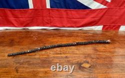 Fabulous Sailor Carved Boatswain or Ships Master Walking Cane (c. 1800-1850)