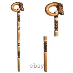 Fashionable Walking Cane For Men, Walking Sticks Fancy Hand Carved, Designer