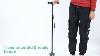 Folding Walking Cane With Led Light Adjustable Canes And Walking Stick For Men Women