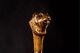 Hand Carved Beaver Head Handle Walking Stick Walking Cane Handmade Wooden Gift L