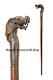 Hand Carved Dragon Head Wooden Walking Stick Walking Cane For Men Women Gift