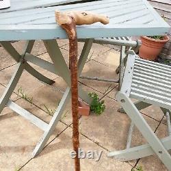 Hand Carved Horse Head Walking Stick