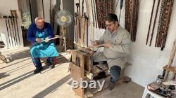 Hand Carved Horse Wooden Walking Stick Cane, Fancy Stick, Rod, Staff, Handle