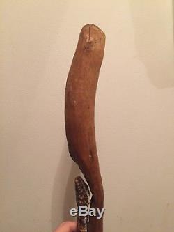 Hand Carved Snake Walking Stick