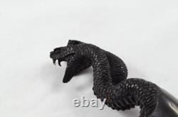 Hand Carved Snakes Walking Stick Cane Top Handle Antler Horn Sheffield Hand Carved Snakes Walking Stick Cane Top Handle Antler Horn Sheffield