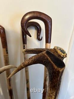 Hand Carved Walking sticks