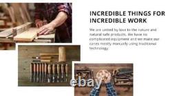 Hand Carved Wooden Walking Stick Buffalo Handle Walking Cane Christmas Best Gif