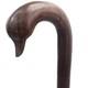 Hand Carved Wooden Walking Stick Duck Head Handle Walking Cane Stick
