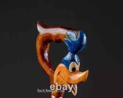 Hand Carved Wooden Walking Stick Walking Cane Handmade For Men Women Best Gift