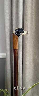 Hand carved hand painted, Hunting Hiking stick