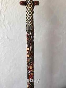 Hand carved walking sticks Walking sticks for hiking Unique walking canes Custom
