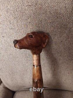 Hand carved wooden walking sticks