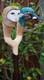 Handmade wooden walking stick hand carved monkey wooden walking animal