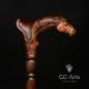 Horse Stick Animal Wood Carved Walking Cane handle best gift for man woman