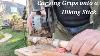 How I Carve Hand Grips On Hiking Sticks Folklore Hiking Stick Workshop Chat