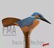 Kingfisher Head Bird Walking Stick Wooden Hand Carved Bird Walking Cane Best GFT