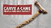 Learn To Carve A Walking Stick Or Cane