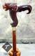 Lion Handle Walking Stick Wooden Hand Carved Walking Cane Lion Xmas Best Gift