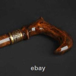 Luxury Derby Walking Stick Carved Handmade Derby Fashionable Walking Canes Gift