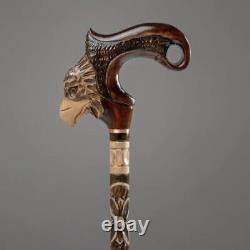 Men walking cane Carved wooden cane Fashionable canes and walking stick