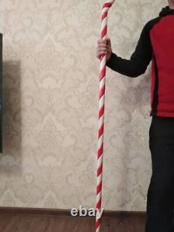 Nautical Walking stick 60 Wooden hiking Carved Gift Valentine' Day Candy Cane
