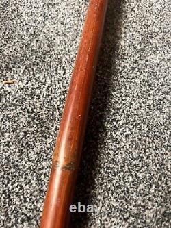 Old Antique Vintage Japanese Walking Stick Cane Carved Monkey Bamboo Netsuke